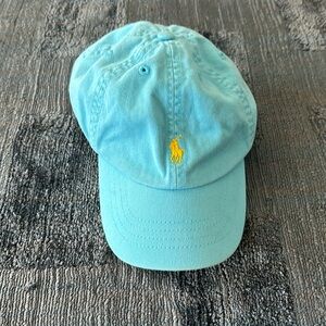 Kids baby blue Polo hat